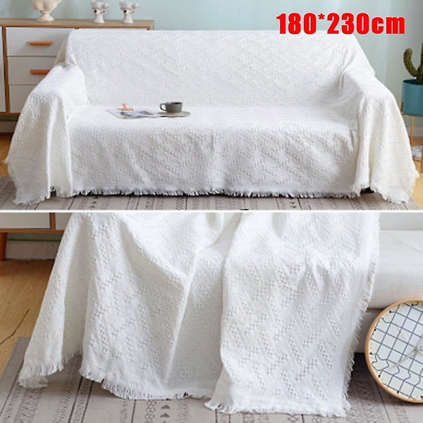 Bekväm Sofföverdrag Vändbart Soffskydd Vattenavvisande Möbelskydd Beige 180*230