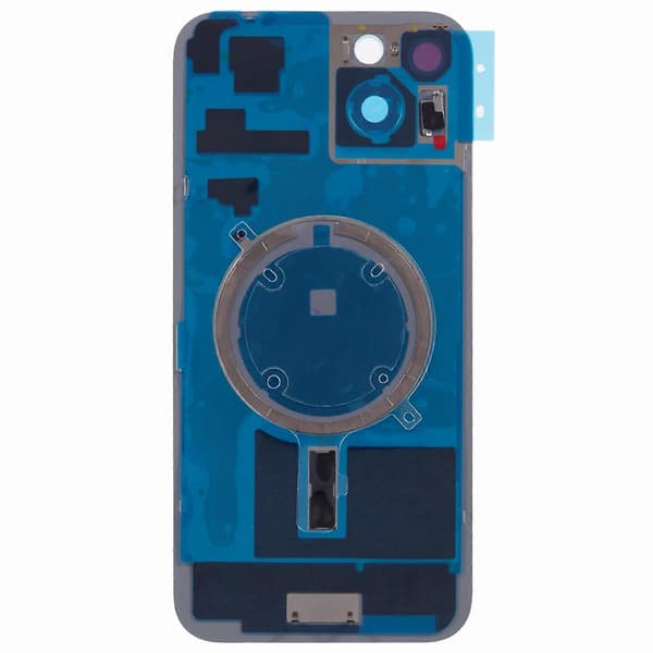 [LCS]Til iPhone 15 Batterihus med beslag+Kameradæksel Udskiftningsdel-Blå Multicolor Blue