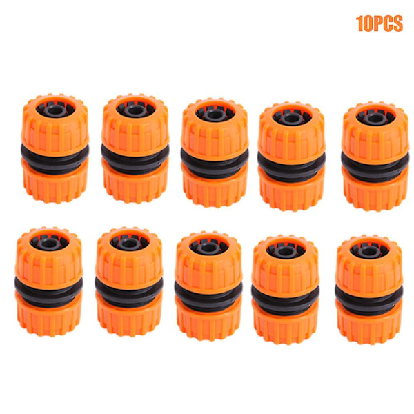 5/10 st Slangkoppling Trädgårdsskarv Reparationsadapter Koppling 1/2 tum 10 PCS