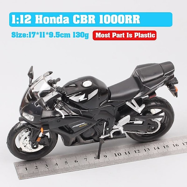 Klassinen 1:12 Maisto Honda Cbr1000rr Supermoto Cbr 1000rr Fireblade Painevalettu Ajoneuvo Moottoripyörän Mittakaavamalli Lelu Pienoispojan Pyörä