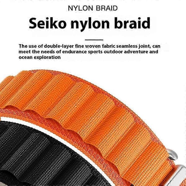 26 mm Quick Release C-spænde Nylon Urrem til Fenix 7x Pro/ 7xRød