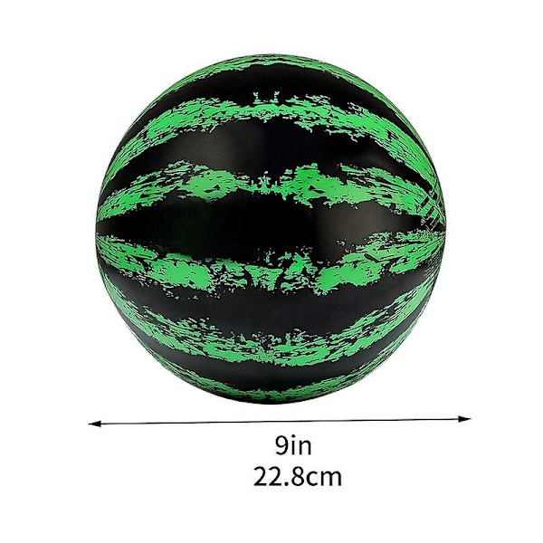 Kreativ Vattenmelon Studsboll Simulerad Vattenmelon Gummiboll