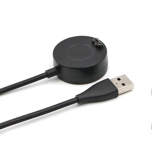 Universell ladekabel for aktivitetsmålere, forhindrer overlading Black