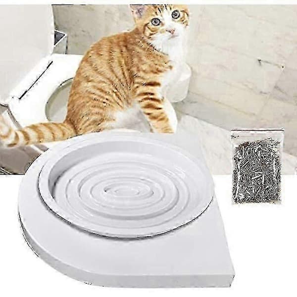 Lær katten din å bruke toalettet - Treningssett for katter