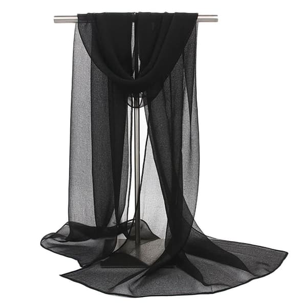 [LCS] Halsdukar sjalar SVART Black Black