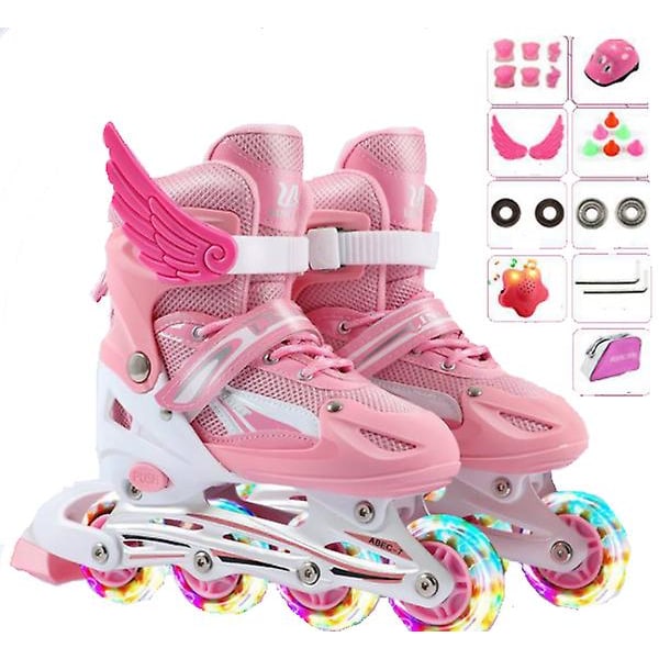 Rullskridskor Justerbara För Barn pink S