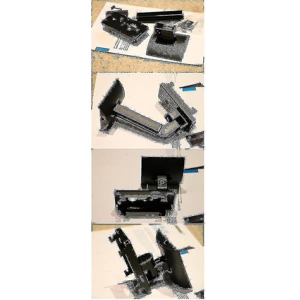 Kaiuttimen seinäteline Bose Ub-20 -telineelle, metallinen kaiutinteline Bose, helppo asentaa Ty White
