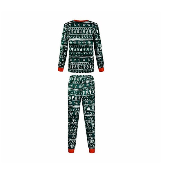 Jul Familj Julgran Tryck Pyjamas Matchande Set Dad XL