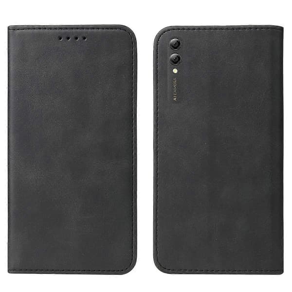 [LCS]Til Huawei Y Max Magnetisk Lukning Læder Telefoncover Black