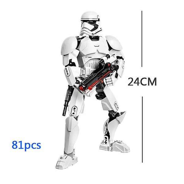 [LCS] Star Wars Actionfigur Minifigur Byggklossar Leksaker Present 24-31cm KSZ 714