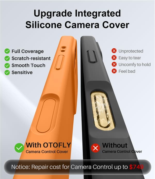 [LCS] Magnetisk silikondeksel til iPhone 17 Pro Max | MagSafe-kompatibel | Oransje iPhone 17 Pro Max iPhone 17 Pro Max Orange