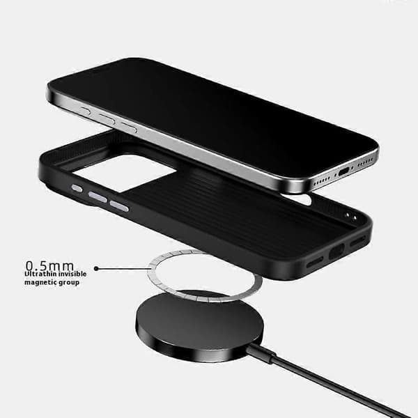 [LCS]ABEEL Til iPhone 17 Pro Max Cover Kompatibel med MagSafe Trykt PC TPU Aluminiumlegering Lædertelefon Outstanding No. 2
