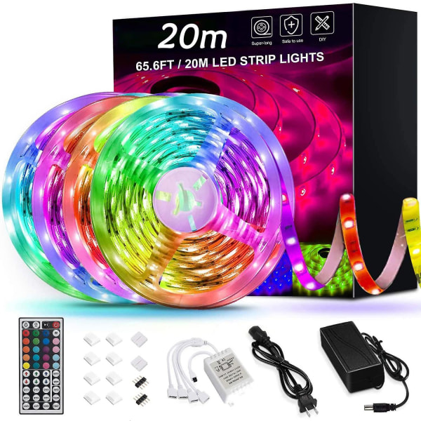 Rgb Led Light Strips Led Tape Lights Färgskiftande Led Strip Li