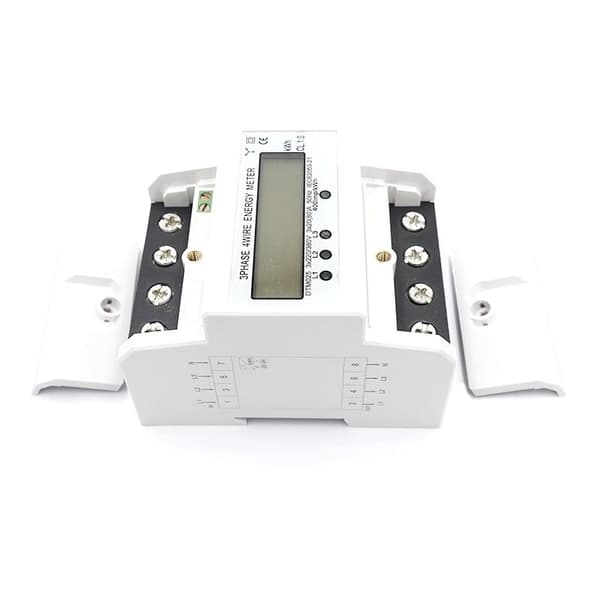 Three-phase digital energy meter DIN rail digital energy meter 3 x 220V 4 wires 4P (5(30) A) (Three-phase 220V 4 wires 4P)