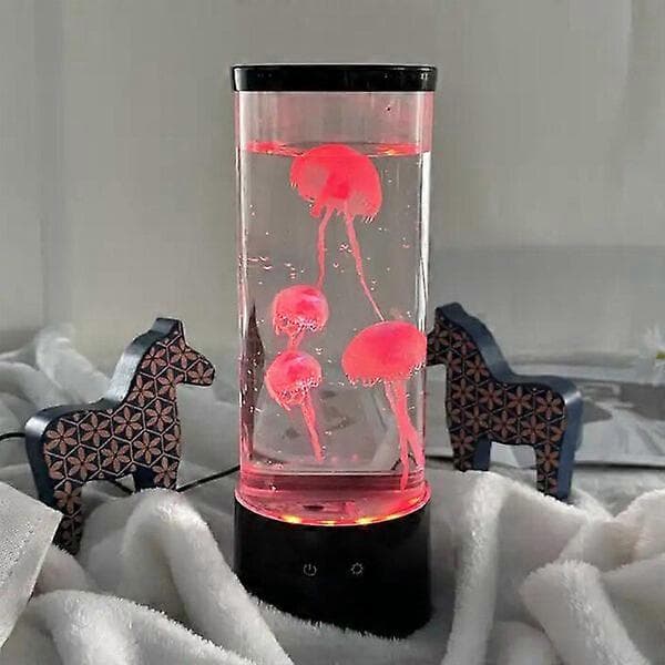 [LCS] Meduusalavalamppu 3 meduusalla, 7-värinen valaistus ja 4 nopeusasetusta