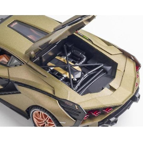 1:18 Lamborghini Modell Gjuten Legering Pojkleksaker Bilar Modellbilar & Leksak SIAN FKP37 Superbil (Mörk guld)