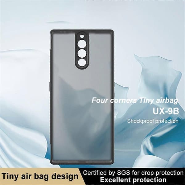 [LCS]IMAK UX-9B-serien til ZTE nubia Red Magic 8S Pro / 8 Pro+ 5G / 8 Pro 5G etui Tiny Airbag PC+TPU Mat