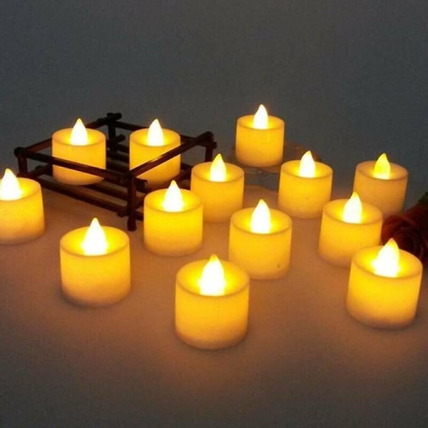 (15 st) LED Ljuslyktor Lampa Halloween Juldekoration