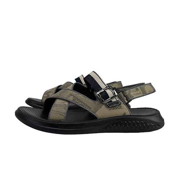 Bekväma halkfria badskor för män, sandaler med mjuk sula 41