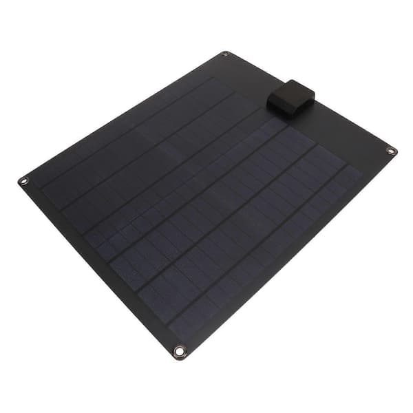[LCS] Solcellspanel 20W Monokristallin för Husbil Båt Bil