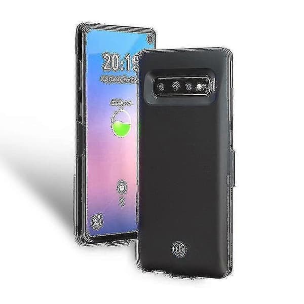 [LCS] 7000mah Bærbar Laderdeksel til Samsung Galaxy S10 (svart)