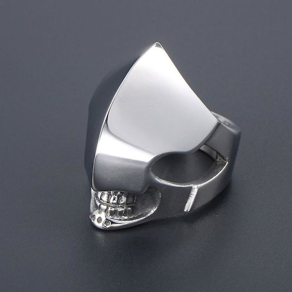 Luova robottisormus, retro, dominoiva persoonallisuus, koru, muoti Silver 11