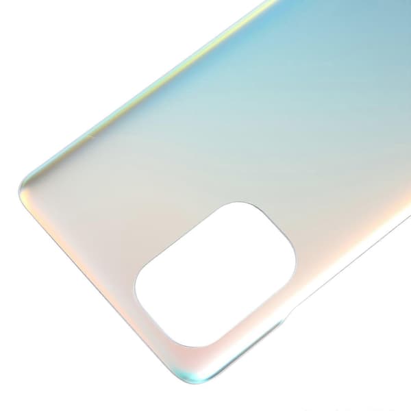 Til Xiaomi Mi 11i 5G OEM Glas Batteri Bagcover Silver