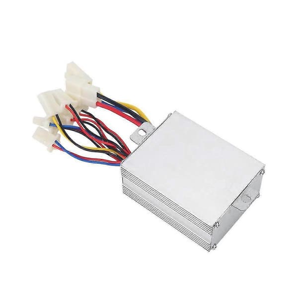 [LCS]24v 350w børstet controller elektrisk cykel E-cykel scooter børste hastighedsregulator motor til elektrisk Silver