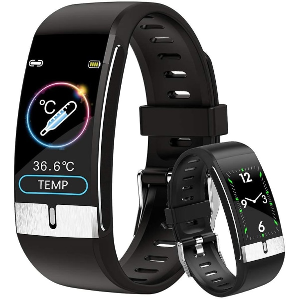 Färgskärm Smartklocka E66 Black
