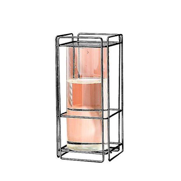 Blomsterbehållare Glasvas Modern Transparent Och Hållbar Blomsterarrangemangsdekoration black