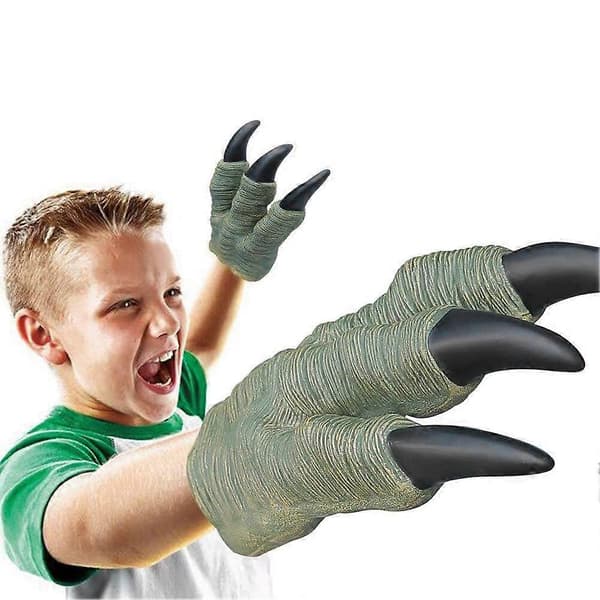 Realistiset dinosaurus Velociraptor-kynnet lelut lapsille cosplay-tarvikkeiksi