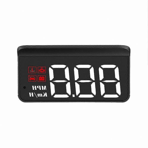 [LCS] Head Up Display, Bil Universal Gps Hud, Speedometer Usb Interface, Hastighed, Kørselsretning, Overhastighed, Ryd Fejlkode, Til Alle Køretøjer