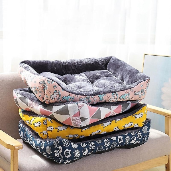 Hundbädd soffa mattor husdjursprodukter chiens djur tillbehör hundar korg Navy blue Xxl