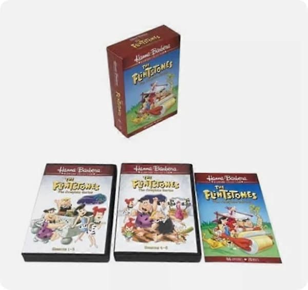 [LCS]The Flintstones: Koko sarja kaudet 1-6 (DVD, 2018, 20 levyn setti)