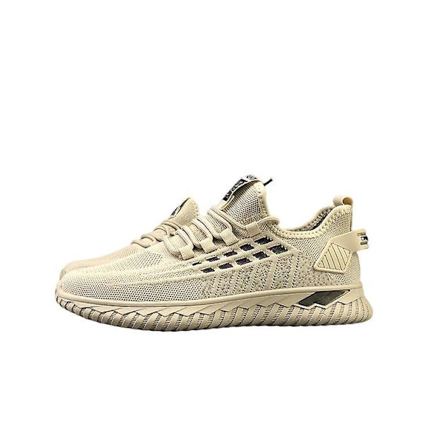 Flyvende Vævet Mesh Sko Herre Allround Åndbare Casual Sneakers 41