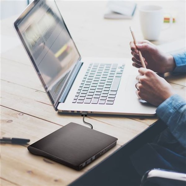 [LCS] Extern USB 3.0 Ultra Slim Bärbar DVD CD-brännare