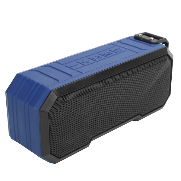 [LCS] Trådlös Bluetooth-högtalare IPX7 Vattentät Blixtljus Bas Stereohögtalare Ljusblå
