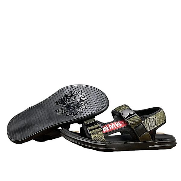 Bekväma och mångsidiga herr sandaler och tofflor som andas 41