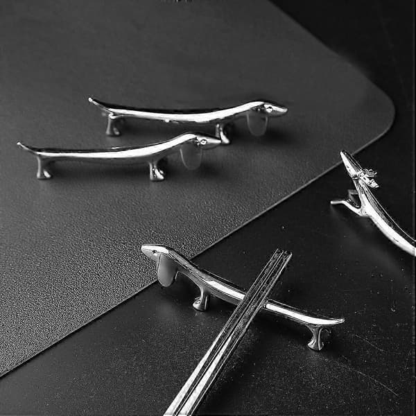 6-pack Taxformade Bestickhållare, 2,5x9cm, Rostfritt Stålfinish