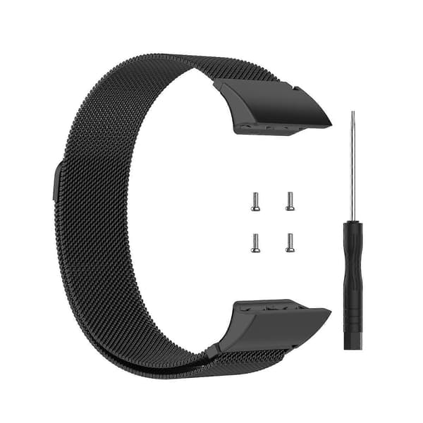 [LCS]Garmin Forerunner 35 / 30 Milanese-ranneke Black