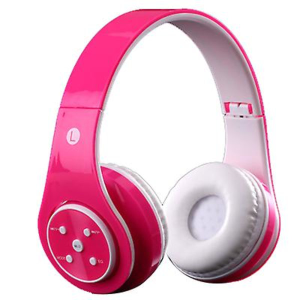 Trådlösa Bluetooth Over-Ear Hörlurar Stereo Hörlurar för Barn Presenter blue
