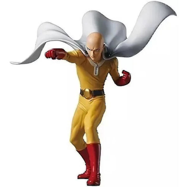 Anime One Punch Man Dxf Saitama PVC Figur Samlerobjekt Model Legetøj