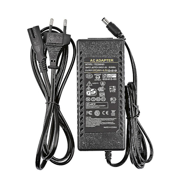 Effektförstärkare förstärkare 24V nätadapter AC100-240V till DC24V