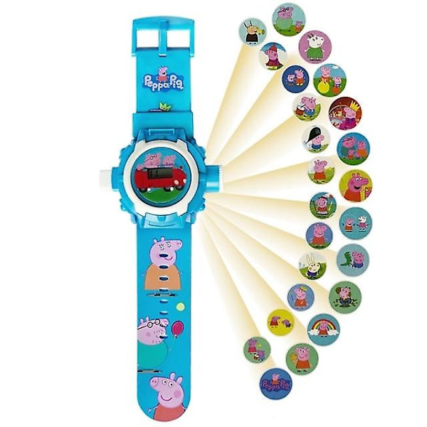 Paw Patrol Projektions Digital Klocka 24 Stilar Projektionsklocka A-9031