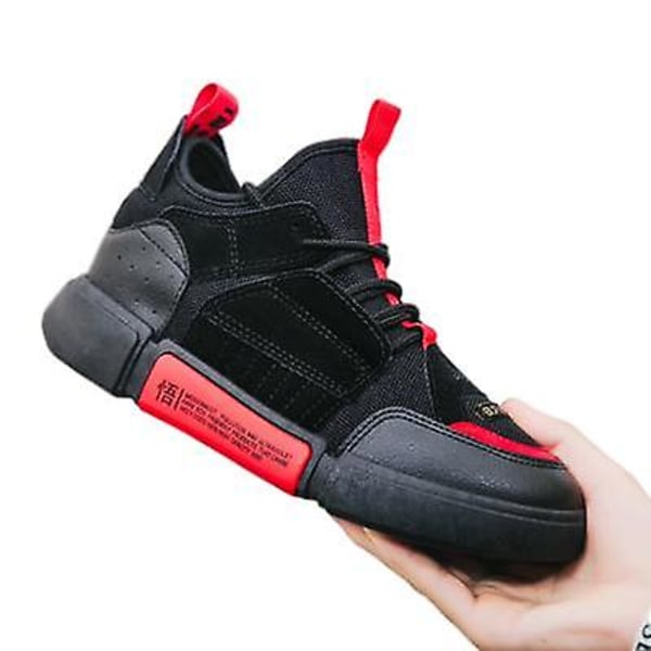 Casual Trendiga skor, Sneakers, Sport löparskor black 41