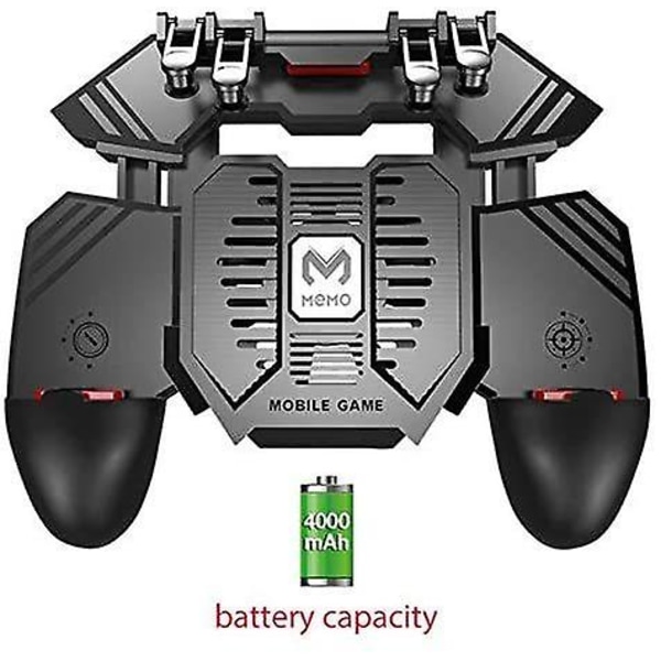 Mobiltelefonkylning kylare mobil triggar pubg gamepad för iphone android spel joystick controller styr mobiltelefontillbehör 4000 mah