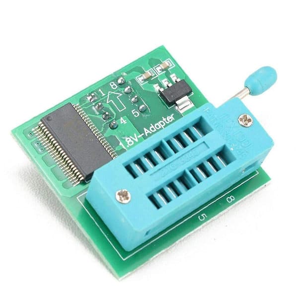 [LCS]Ch341a Bios USB-programmerare SOP8 Dip8 1,8 V konverteringssockel 8-polig testklämma för moderkort eller chipset