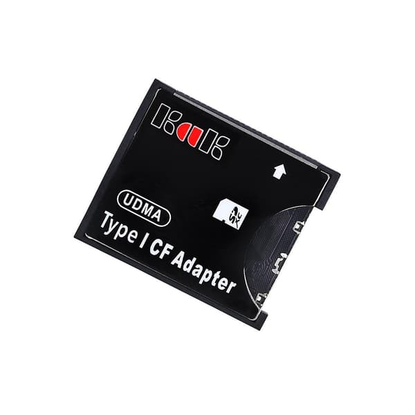 [LCS]SD till CF Typ I-adapter Stödjer SD SDHC SDXC MMC-kort till Standard Compact Flash Typ I-kortläsare Black