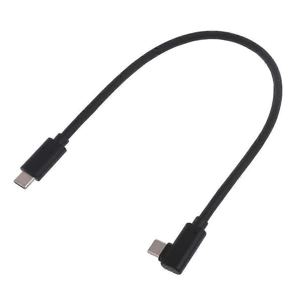 [LCS] 1-pakning 100W USB C til USB C-kabel Type C til Type C ladekabel 15cm/ Elbow 30cm