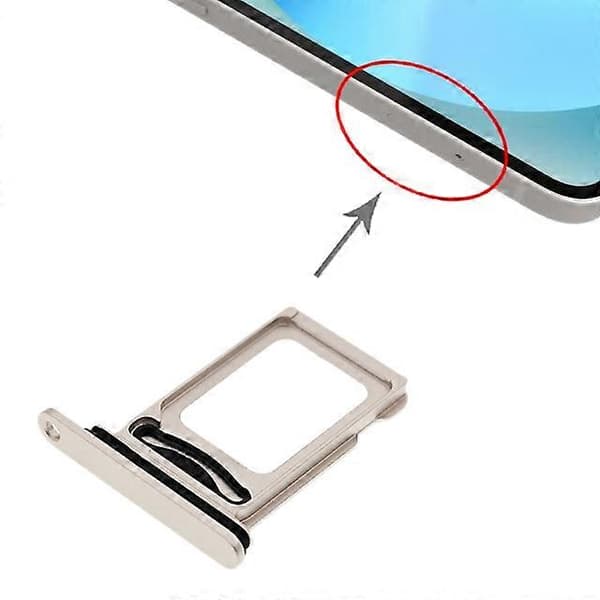 [LCS]SIM+SIM-korttikelkka iPhone 13:lle Silver